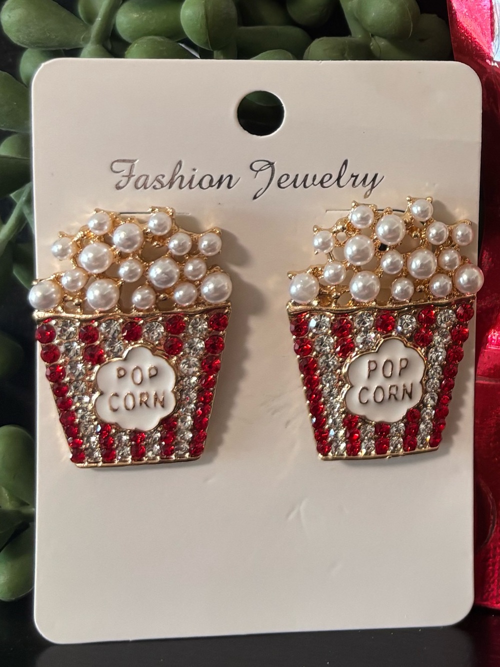 Popcorn Earrings & Wax Melts Gift Set - Picture 3 of 7